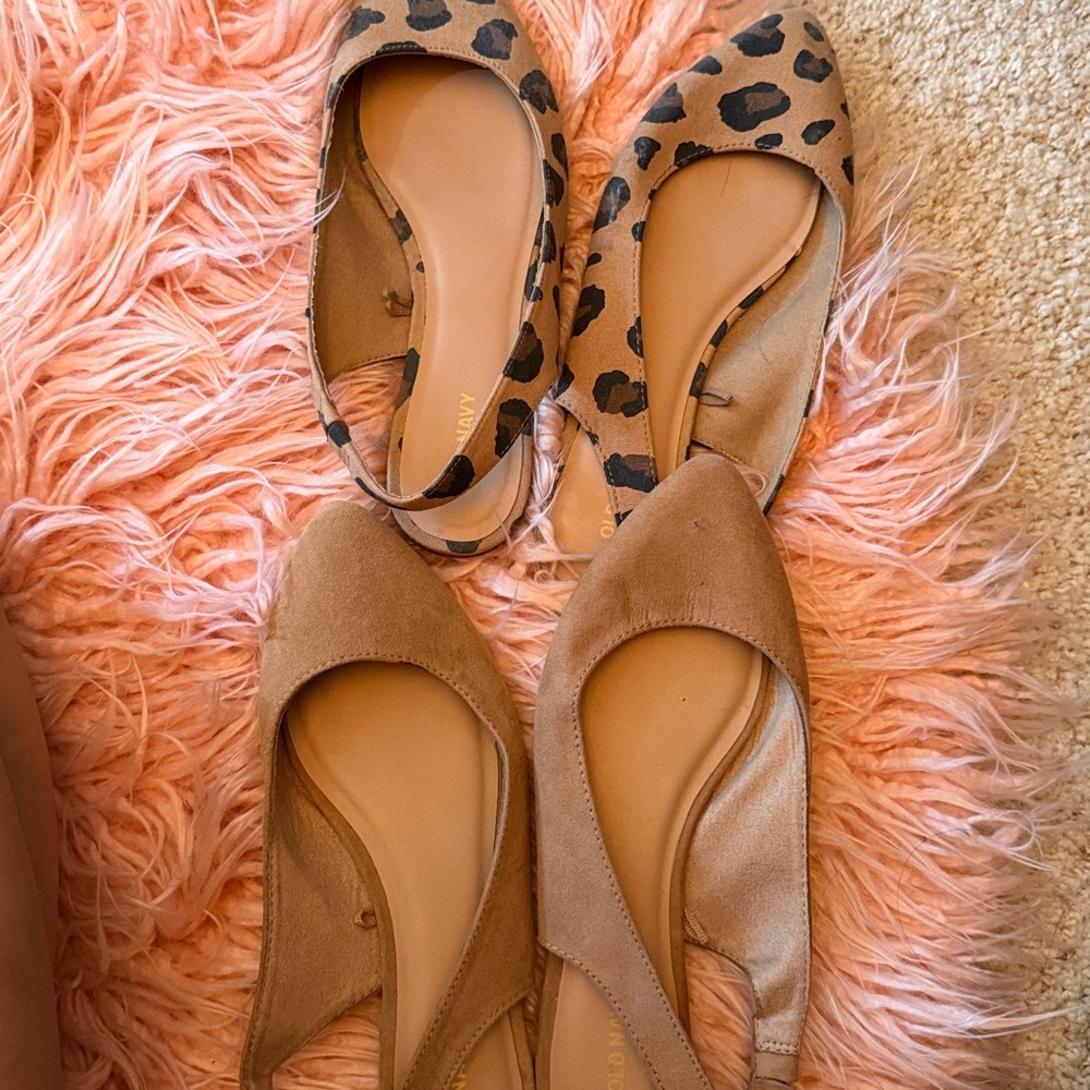 Leopard and Tan Flats
